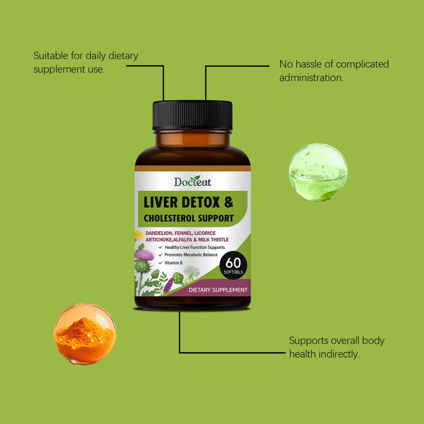 Silybum Marianum Extract Capsules