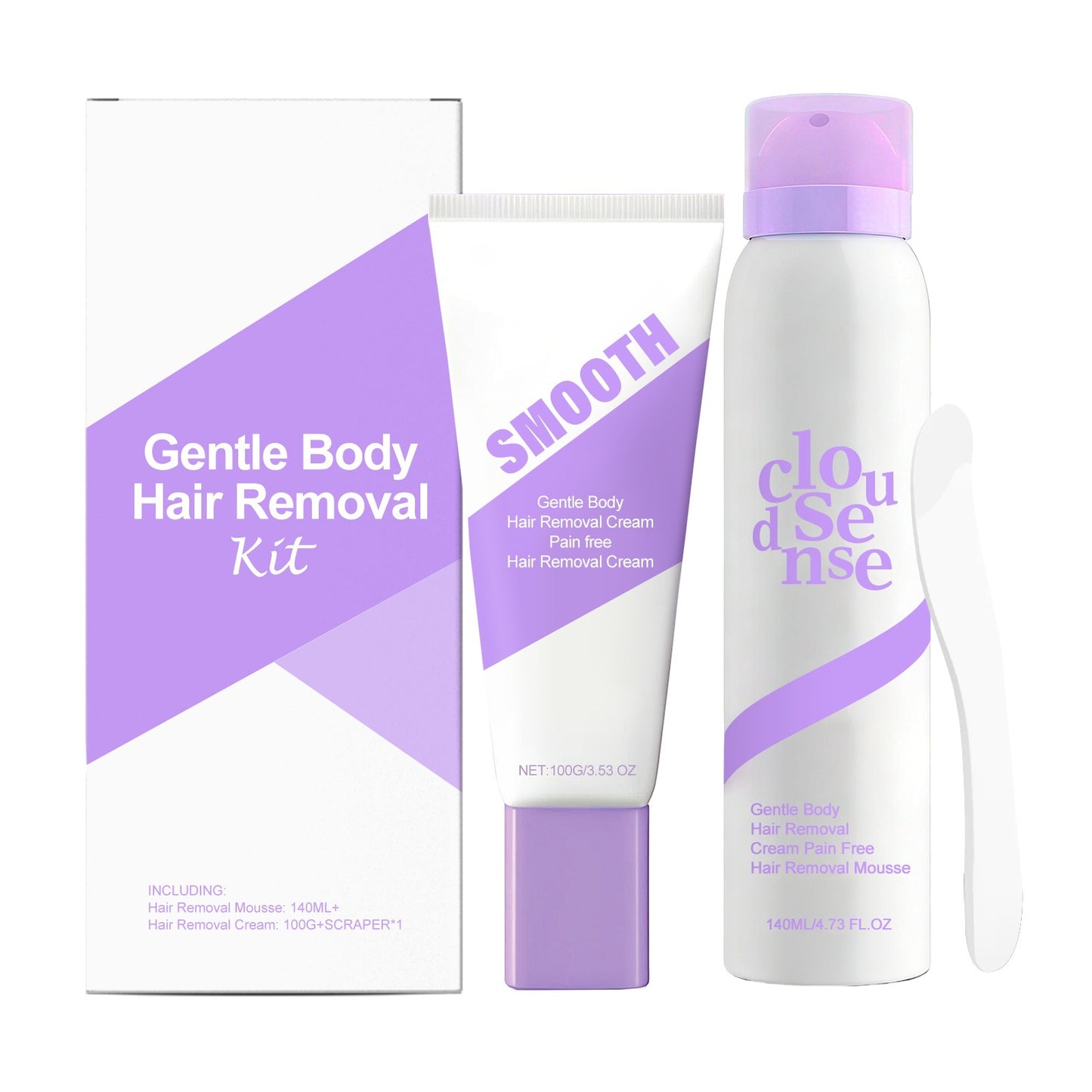 Gentle Hair Removal Kit