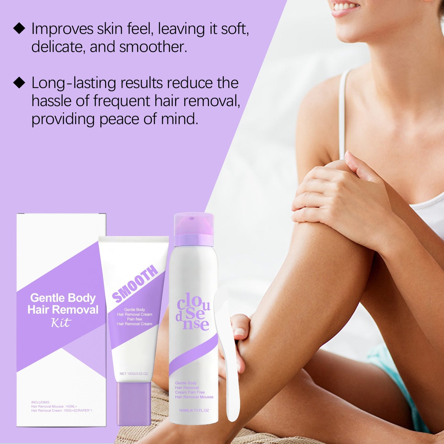 Gentle Hair Removal Kit